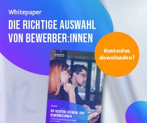 Kostenloses Whitepaper: Die richtige Bewerbervorauswahl treffen